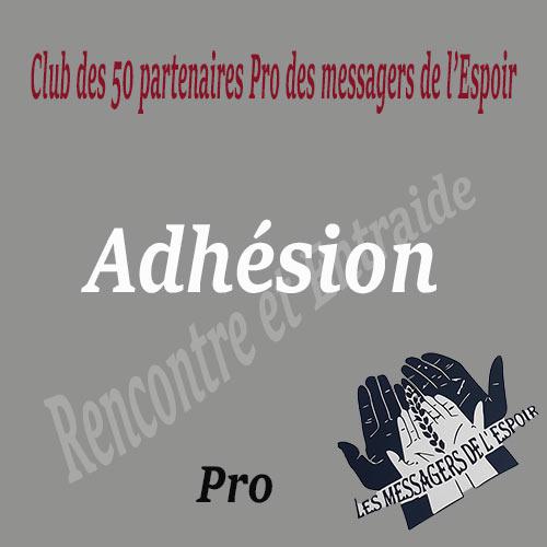 Adhésion "Messagers De L'Esoir"