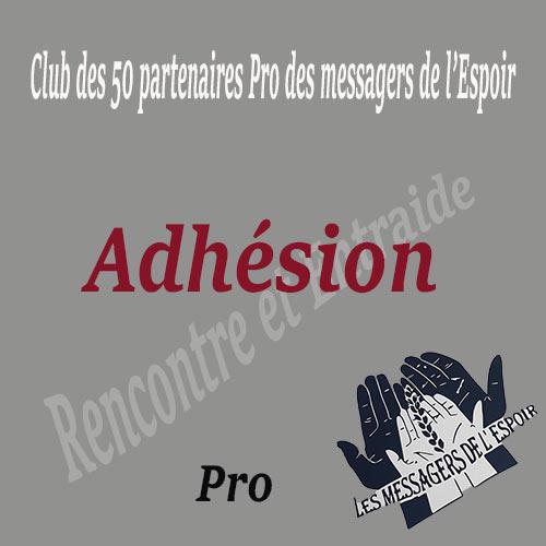 Adhésion "Messagers De L'Esoir"